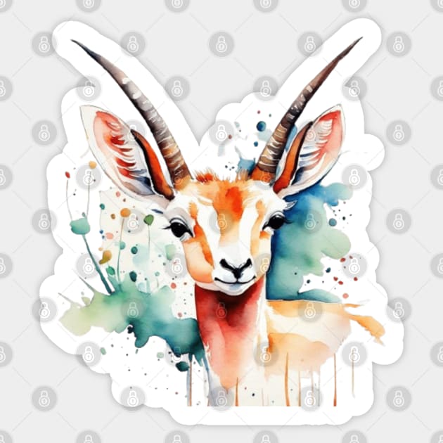 Antelope Sticker by WeLoveAnimals